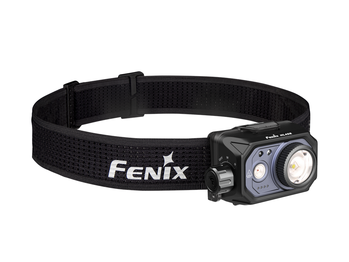 Fenix HL45R Rechargeable Headlamp With Gesture Sensing For Outdoor Enthusiasts 1000 Lumens Focusable Beam