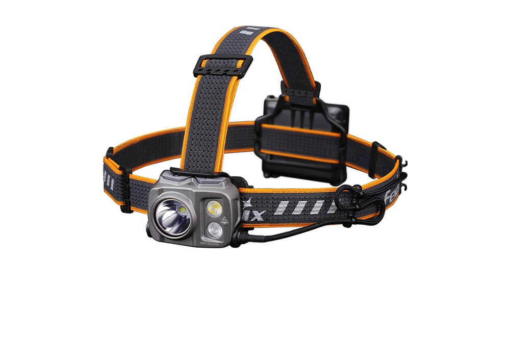 Fenix HP16R Powerful Rechargeable Headlamp 1250 Lumens USB C Battery Case For Outdoor Adventurers