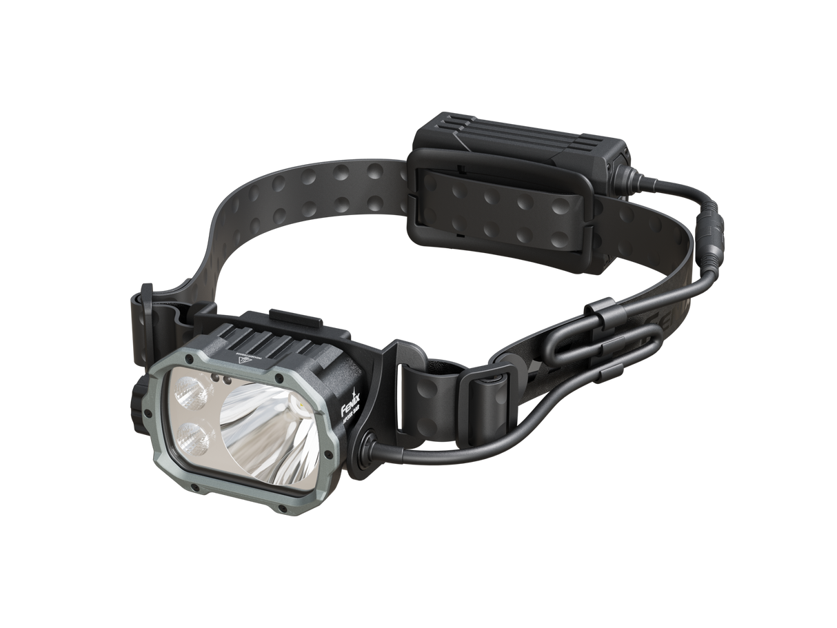 Fenix HP35R Headlamp For Search And Rescue Teams USB C Rechargeable 4000 Lumen Spotlight Floodlight