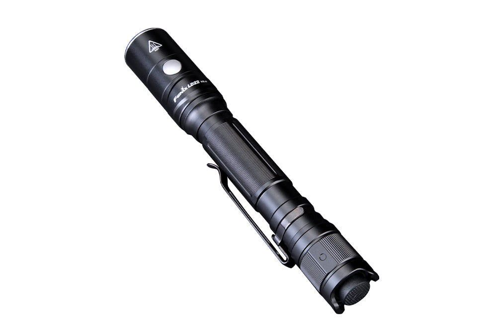 Fenix LD22 V2 Compact LED Flashlight 800 Lumens EDC Ready With Dual Switch And Durable Aluminum Body For Outdoor Fans