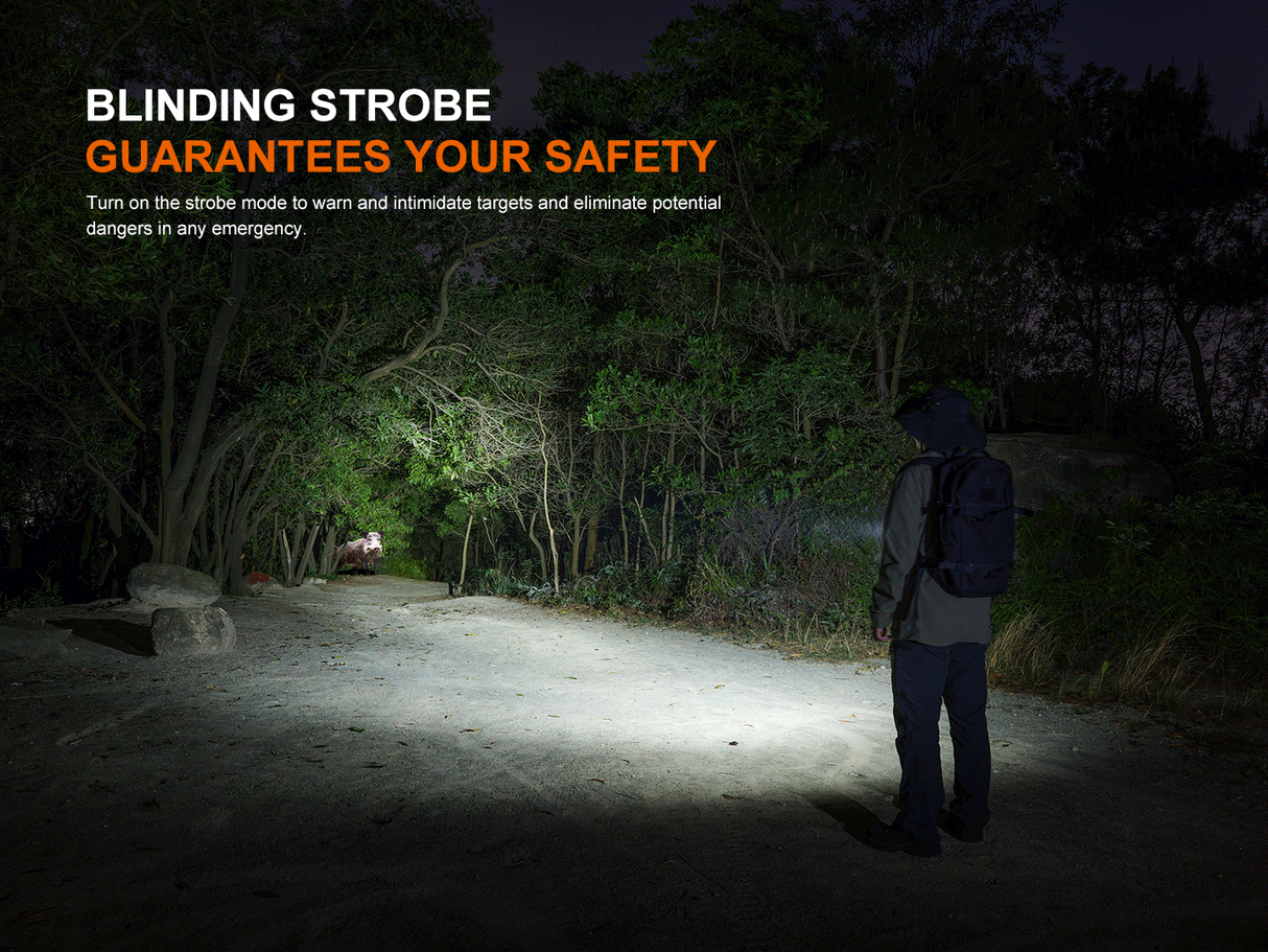 Fenix LD36R Multicolor Flashlight Powerful 3600 Lumen Output For Creators And Adventurers