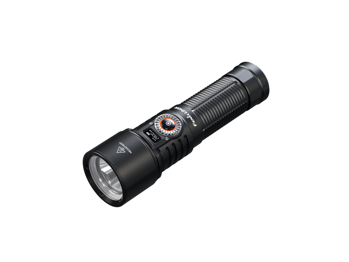 Fenix LD45R Digital Focus Rechargeable Flashlight 2800 Lumens One Hand Operation OLED Display USB C Outdoor Use