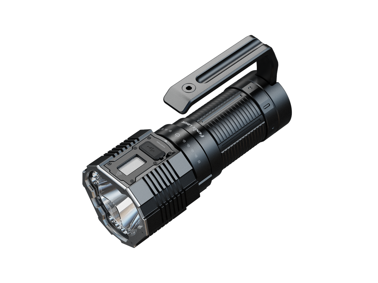 Fenix LR60R Rechargeable Searchlight 21000 Lumens OLED Display Long Range Beam Outdoor Pros