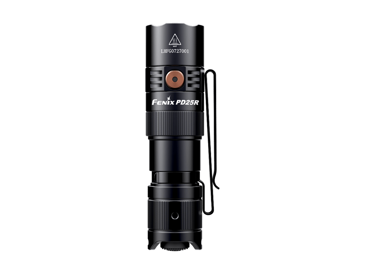 Fenix PD25R USB-C Rechargeable LED Flashlight – Trail-Ready