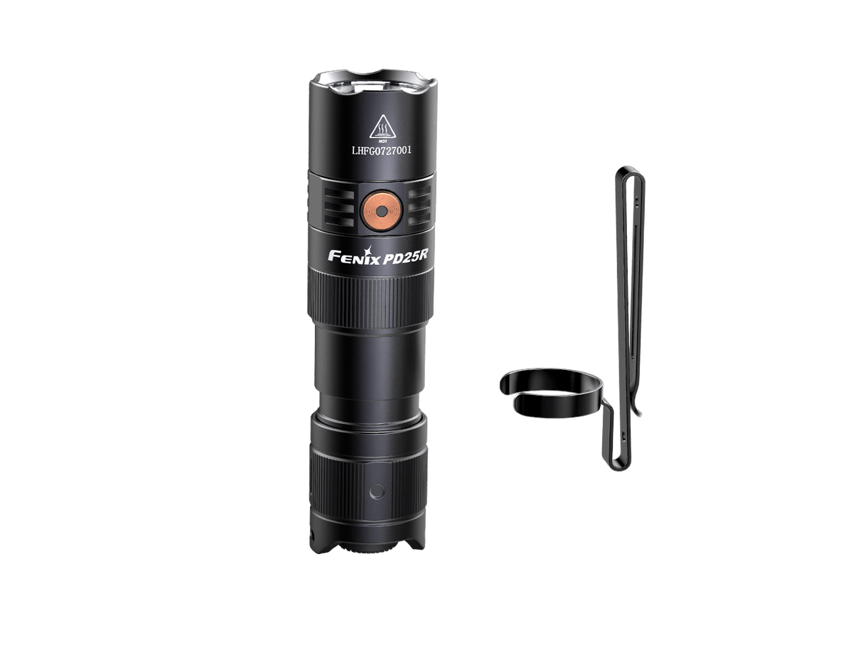 Fenix PD25R USB-C Rechargeable LED Flashlight – Trail-Ready