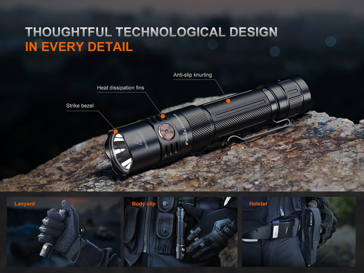 Fenix PD35R ACE Tactical Flashlight - Trail-Ready Gear