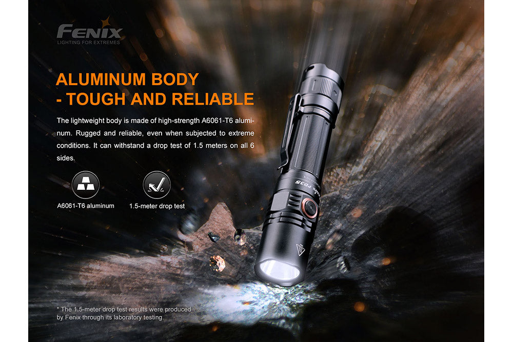 Fenix PD35 V3.0 EDC Flashlight 1700 Lumens Adventure Ready