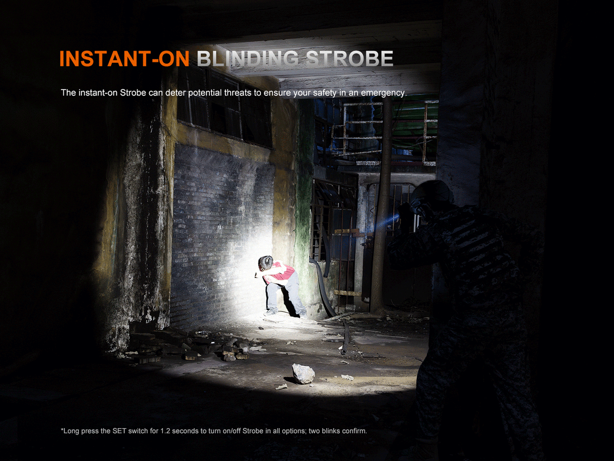 Fenix PD36R ACE Outdoor Flashlight 3000 Lumens 3in1 SET