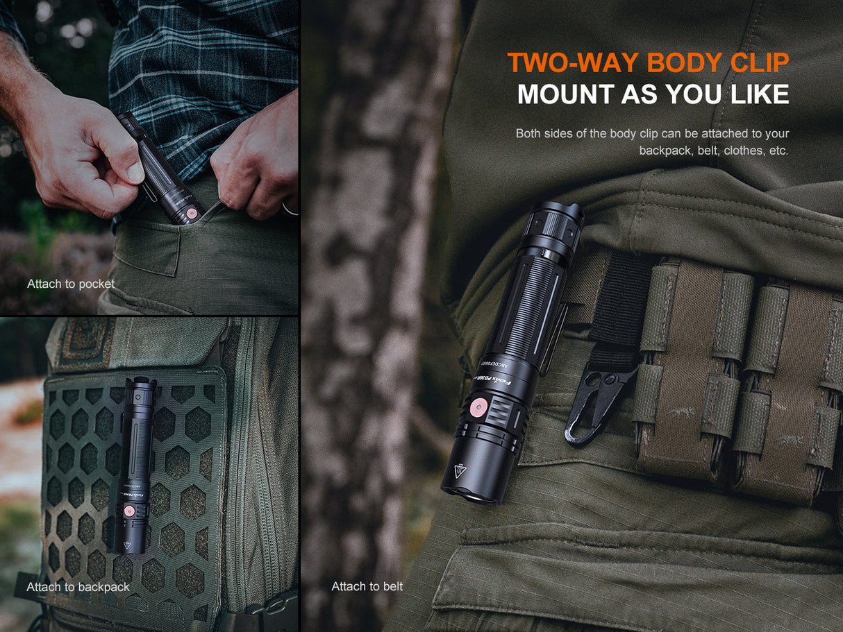 Fenix PD36R V2 Compact Tactical 1700 - Adventure Ready