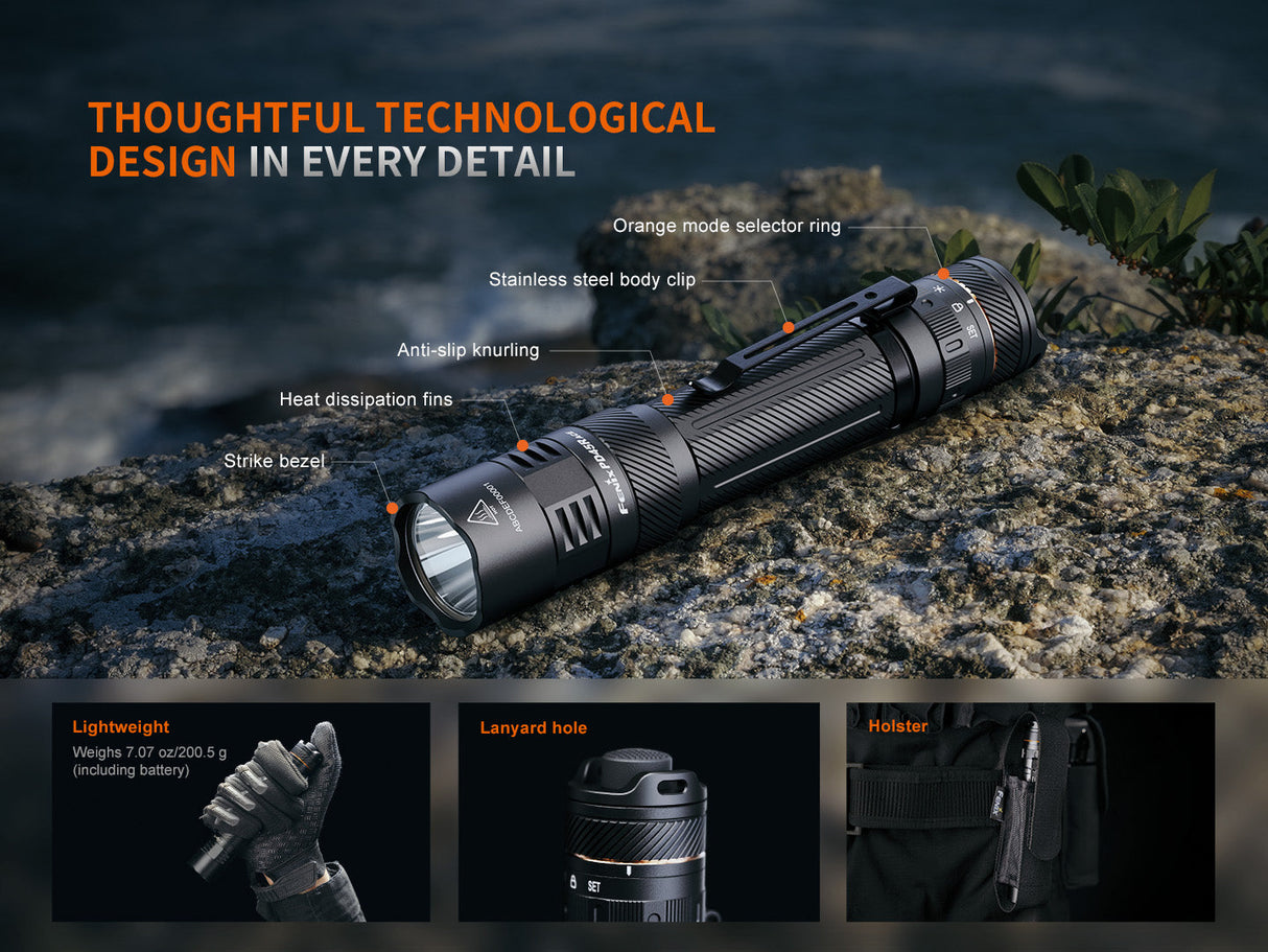 Fenix PD45R ACE Tactical Flashlight - Trail-Ready Gear
