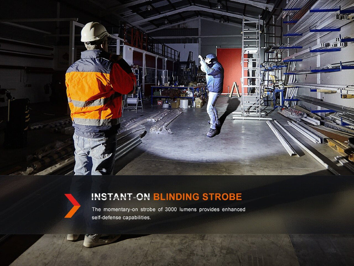 Fenix WF26R Cradle Charging LED Work Flashlight For Professionals Versatile Onsite Use 3000 Lumens