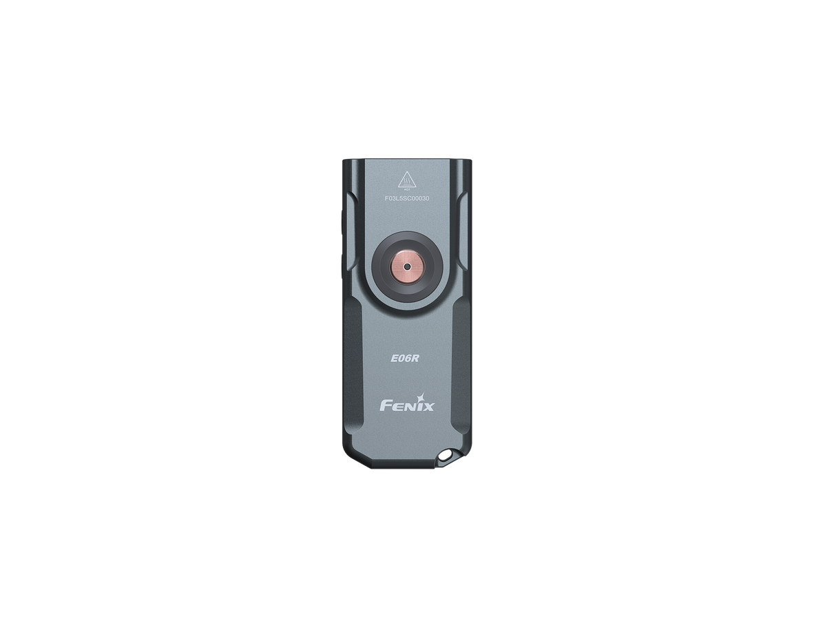 Fenix E06R Keychain Light With Powerful 700 Lumen Output White UV Red Laser Pointer For Everyday Carry Enthusiasts