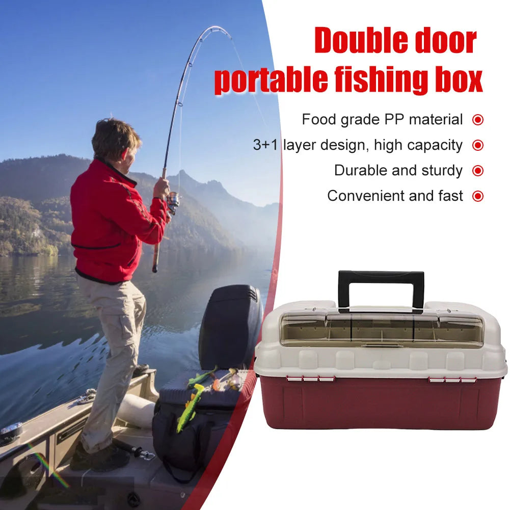4-Layer Fishing Barrel Box for Anglers-4