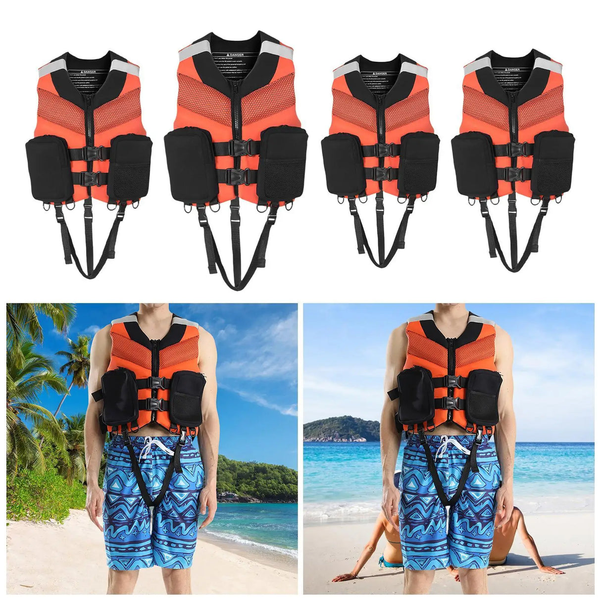Fishing Life Jacket - Comfortable Vest-3