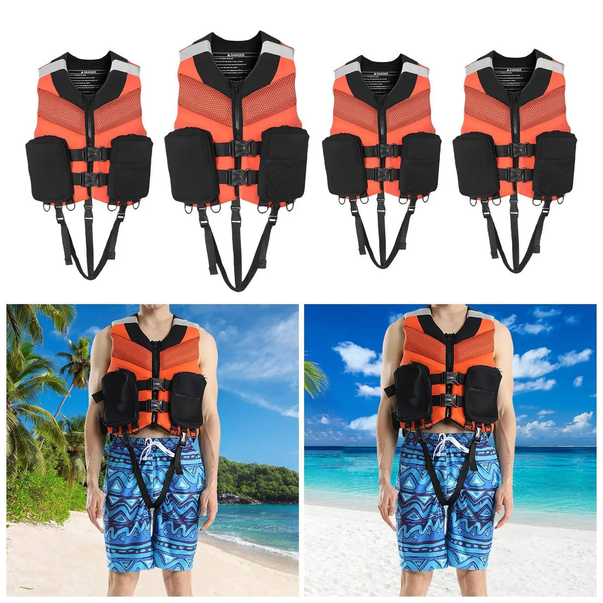 Fishing Life Jacket - Comfortable Vest-2