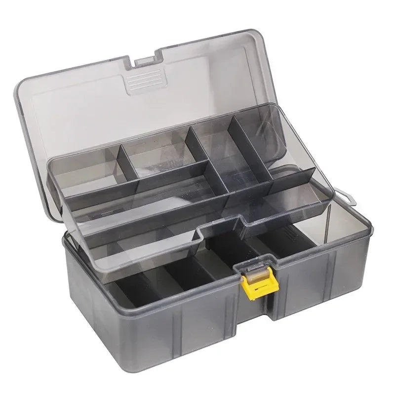 Waterproof Double Layer Fishing Tackle Box-1