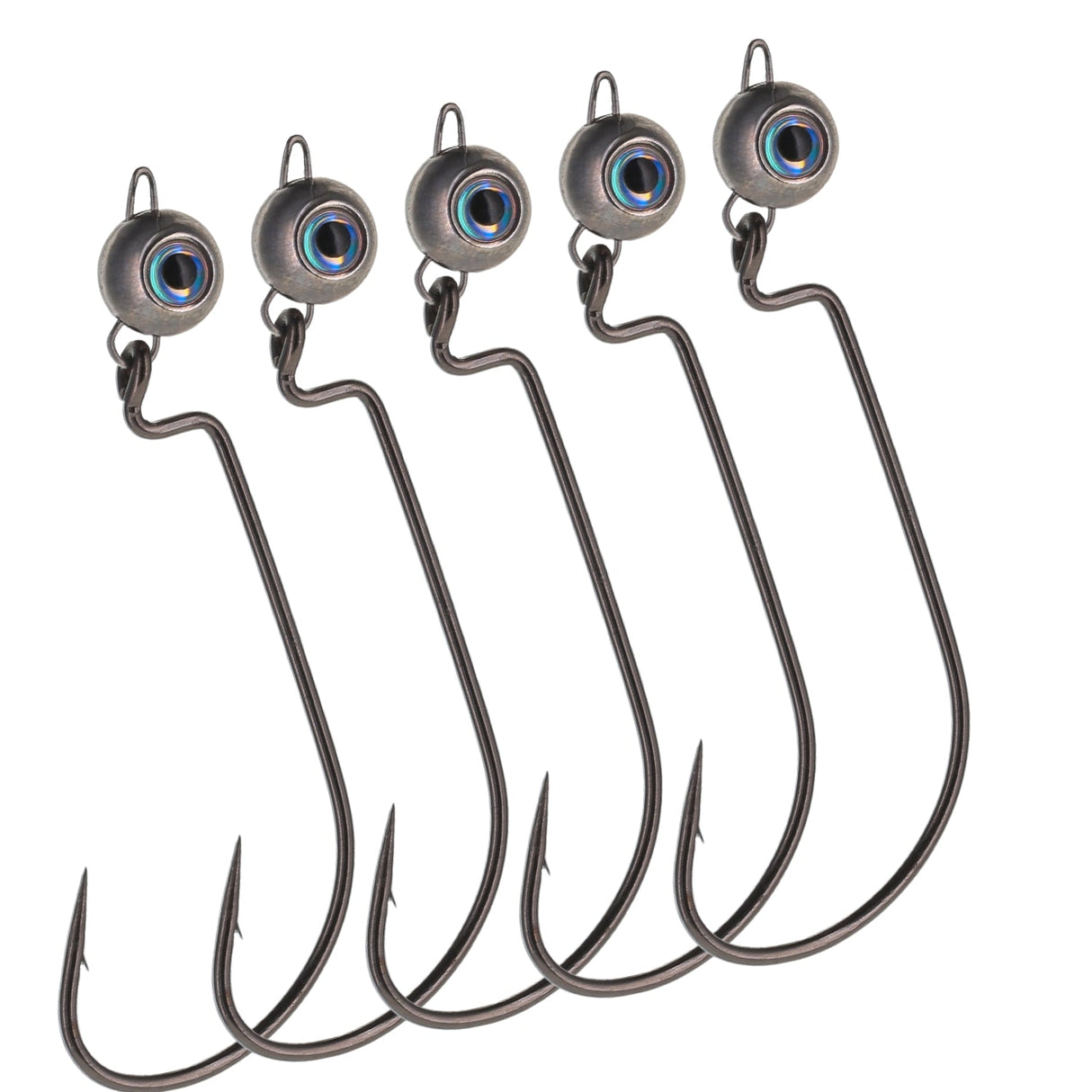 Reaction Tackle Tungsten Free Swing Jig Head- 5-Pack - New