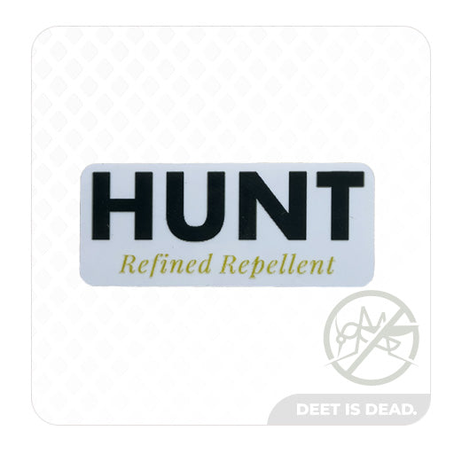 HUNT Refined Repellent Decal Four Pack