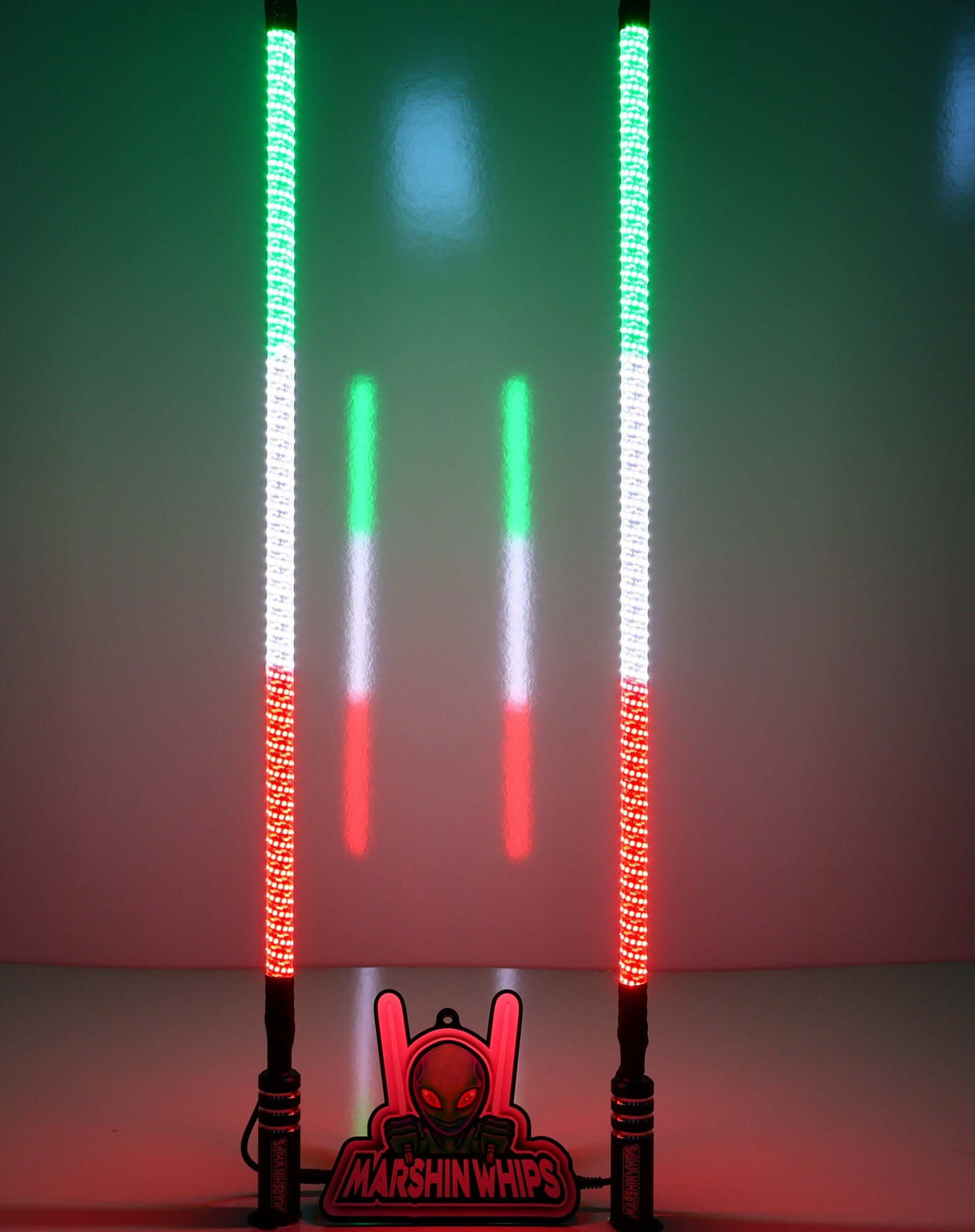 V2 Black Out - Set of Whips