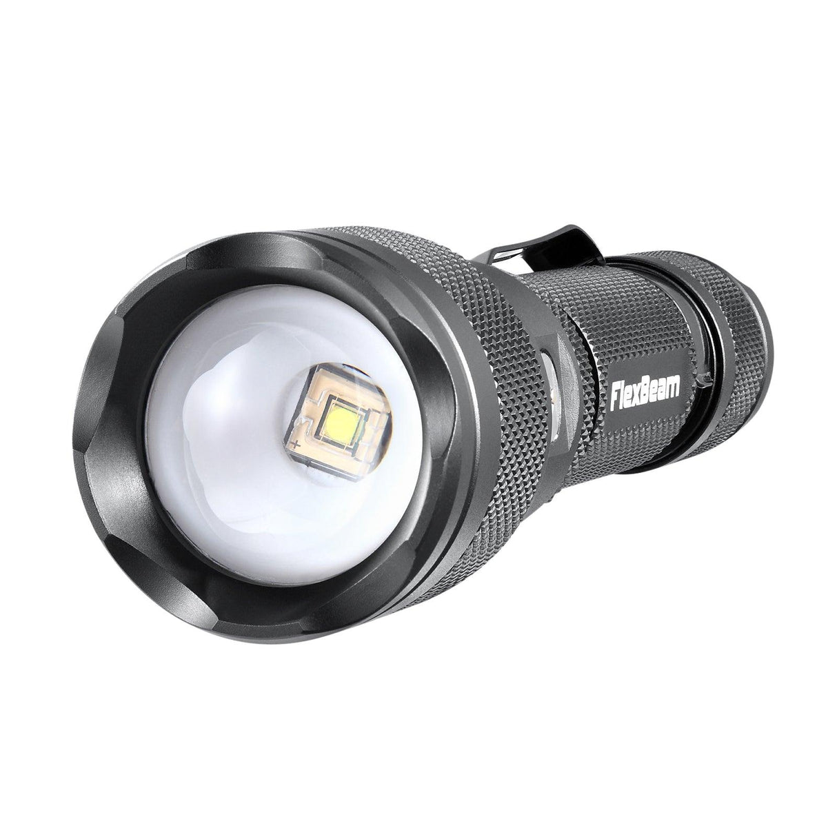 FlexBeam- 1200 Lumen Adjustable Beam Rechargeable Flashlight