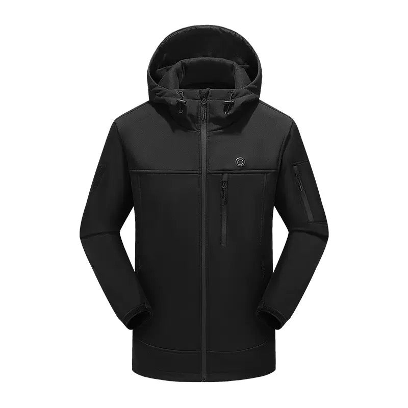 10-Zone Softshell Heated Jacket Waterproof Winter Coat|LITEGUEST™