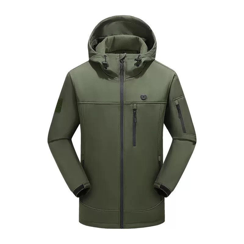 10-Zone Softshell Heated Jacket Waterproof Winter Coat|LITEGUEST™
