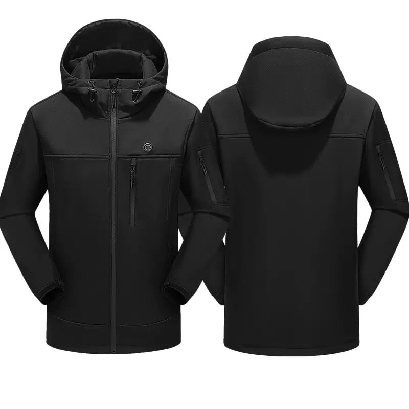 10-Zone Softshell Heated Jacket Waterproof Winter Coat|LITEGUEST™