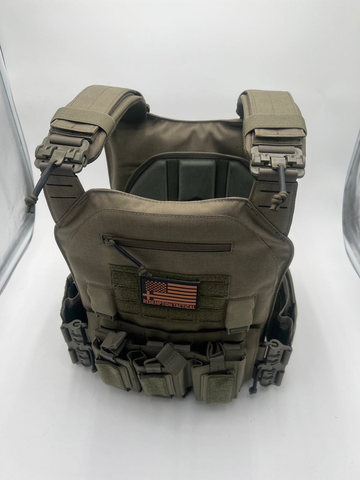 Redemption Tactical® "CRUSADER 2.0 XL” Plate Carrier Vest with Side Cummerbund
