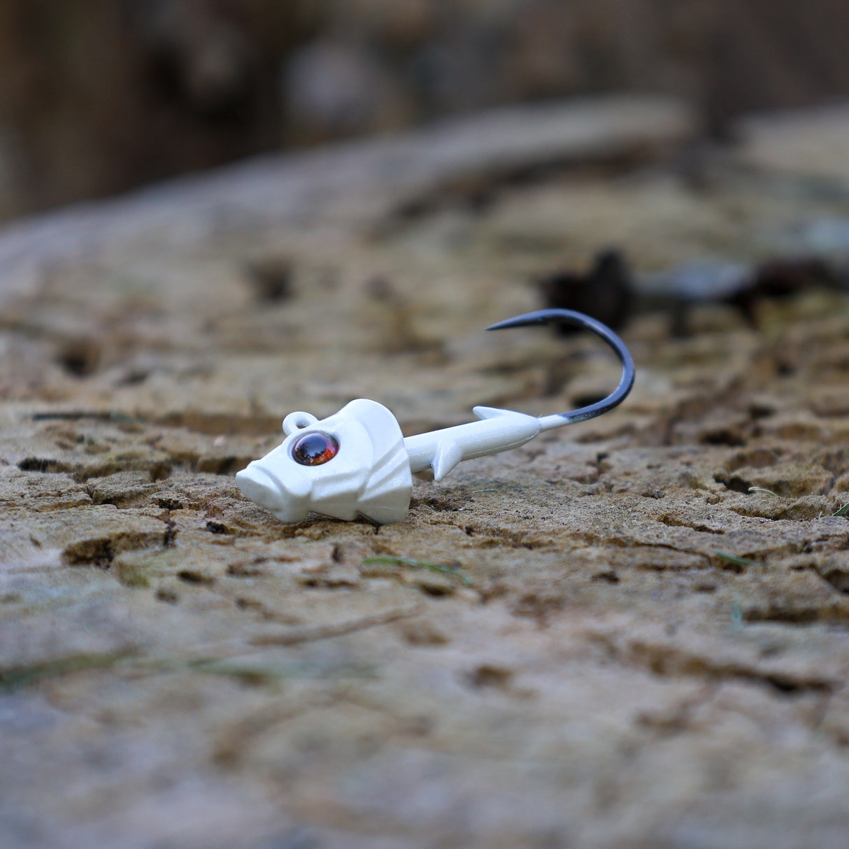 Reaction Tackle Lead Fish Head Jigs - 5-PACK - New