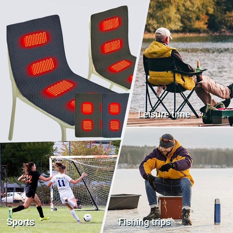 LITEGUEST™ Heated Seat Cushion – Portable Warmth for Outdoor Use