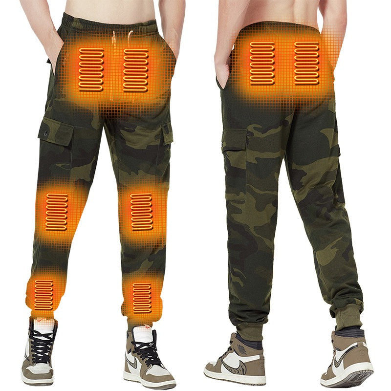 LITEGUESTâ„¢ Heated Cargo Multi-Pocket Pants for Outdoor Activities