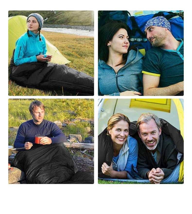 LITEGUEST Heated Double Sleeping Bag – USB-Powered for Cold-Weather Camping