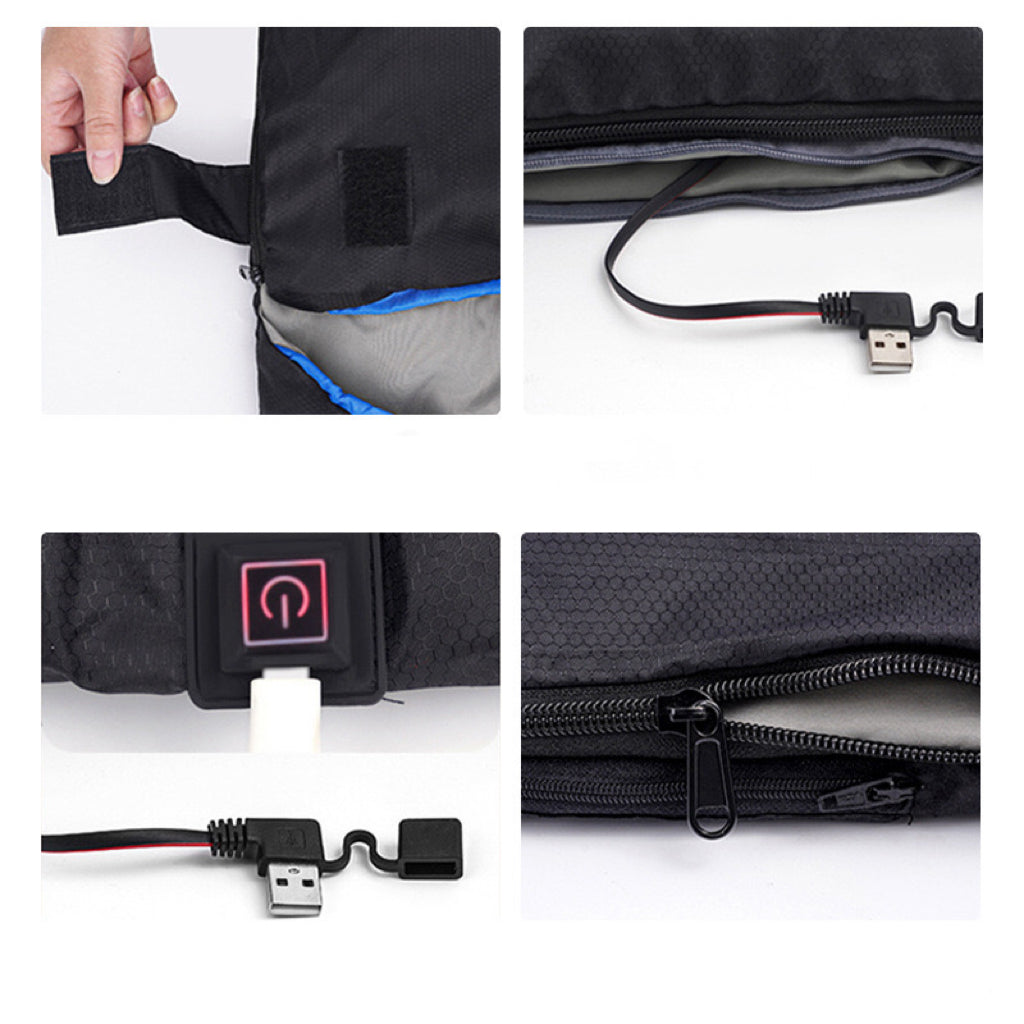 LITEGUEST Heated Double Sleeping Bag – USB-Powered for Cold-Weather Camping