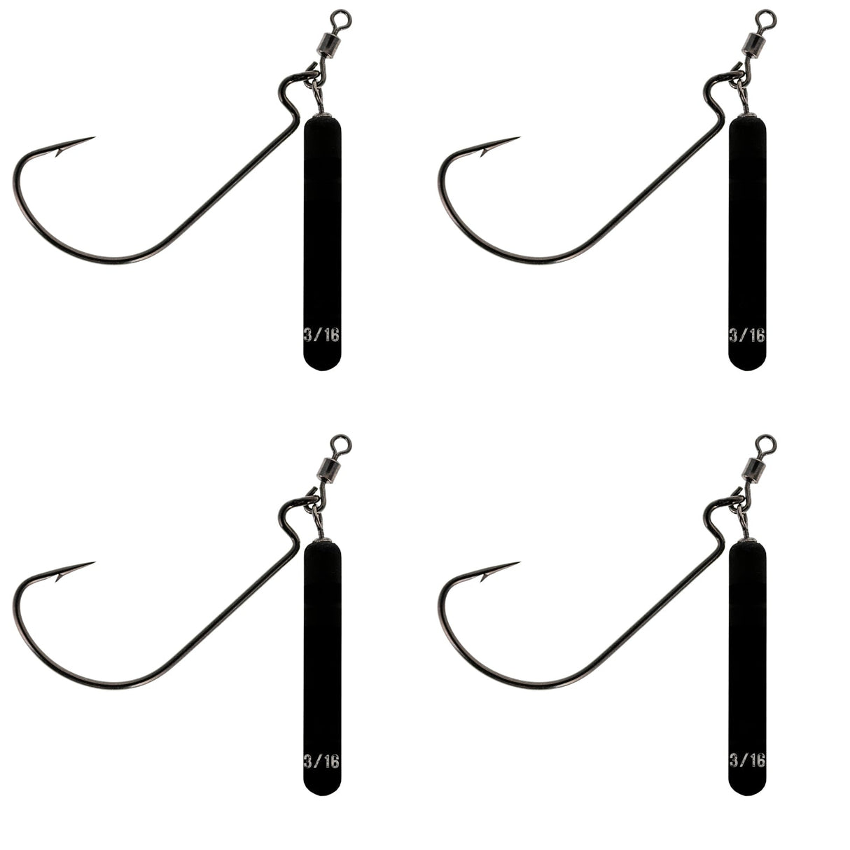 Reaction Tackle Tungsten Jika Rigs- 4PK