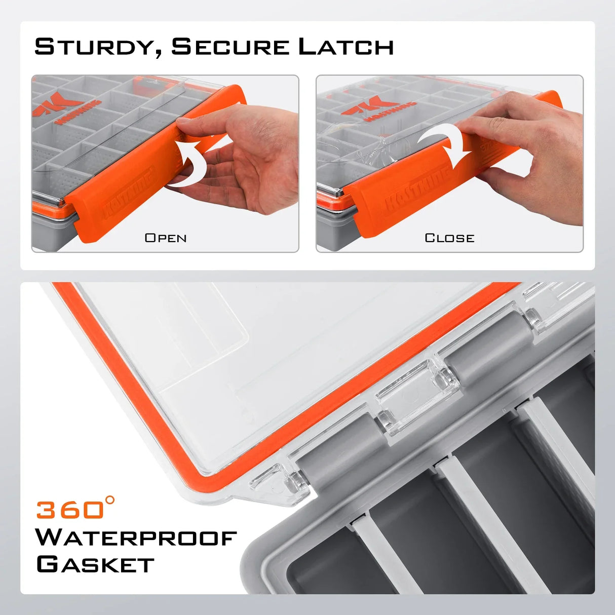 Waterproof Fishing Tackle Box-1