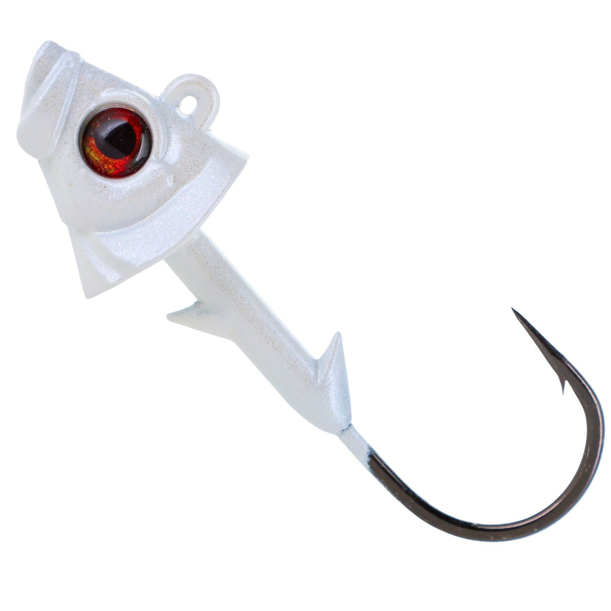 Reaction Tackle Lead Fish Head Jigs - 5-PACK - New