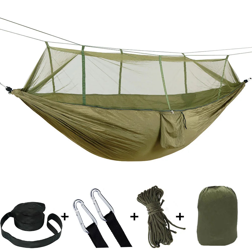 Lightweight Portable Outdoor Camping Hammock-1