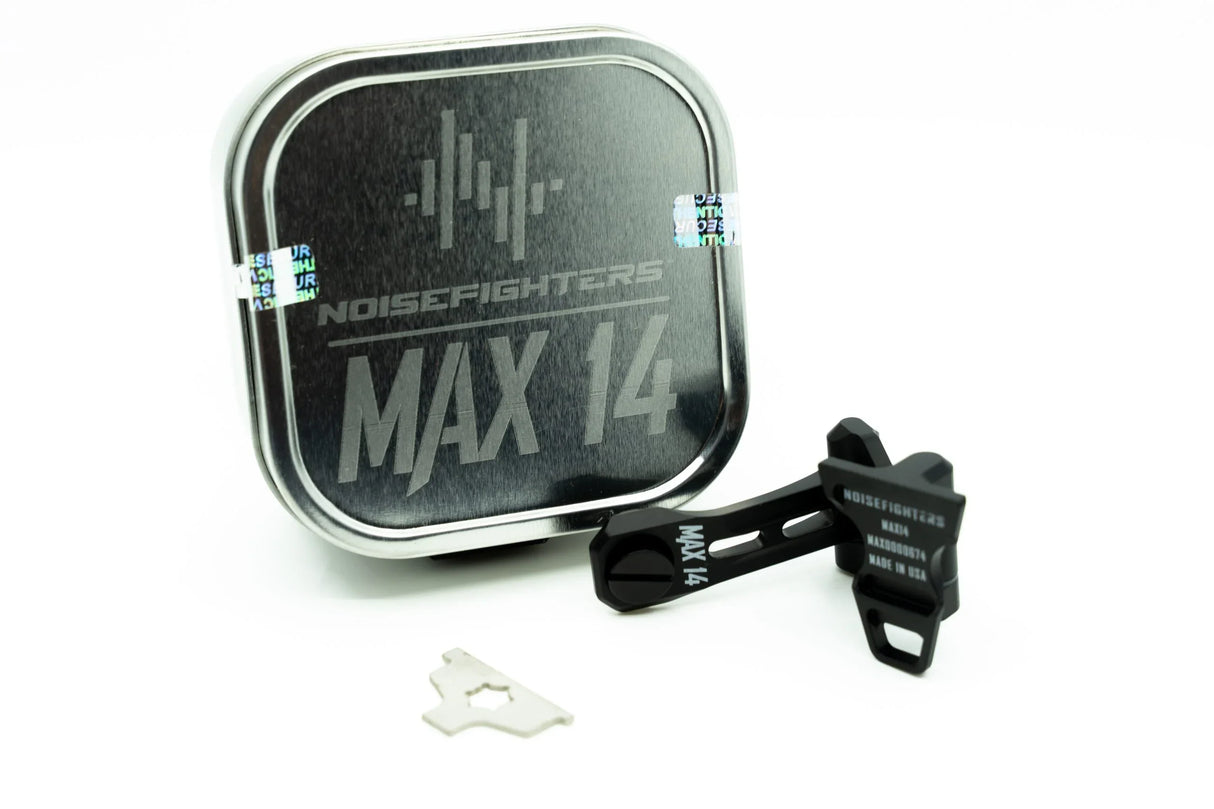 Noisefighters MAX14 All-Metal Night Vision J-Arm with Rotating Knuckle-0