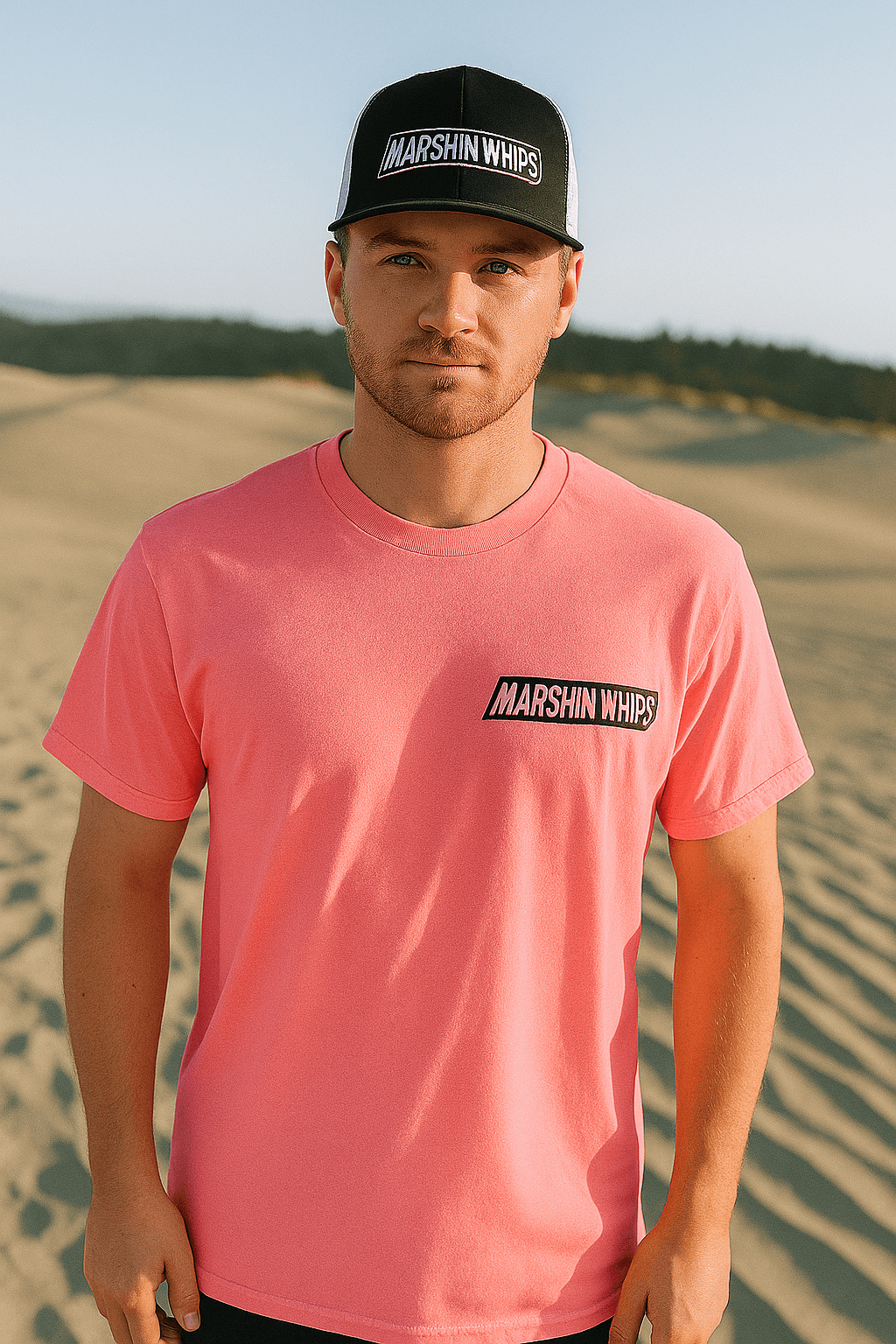 Pink Marshin Whips Marty T-Shirt