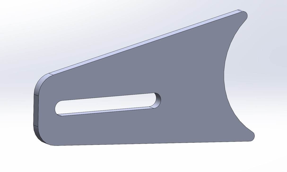 Rear Chase Light Bar Tabs for 1.75" Tube