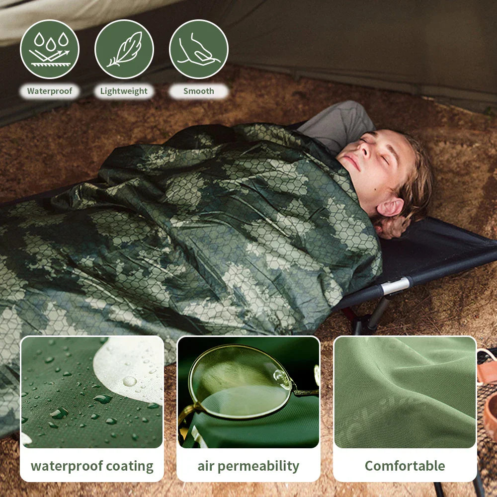 Camping Sleeping Bag Forest Pattern Camouflage-4
