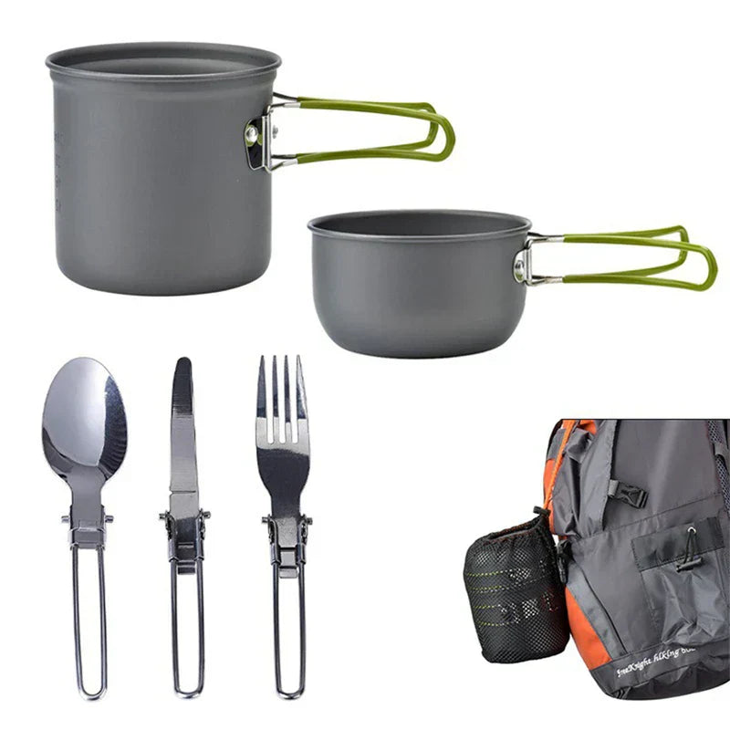 Portable Camping Cookware Set-1