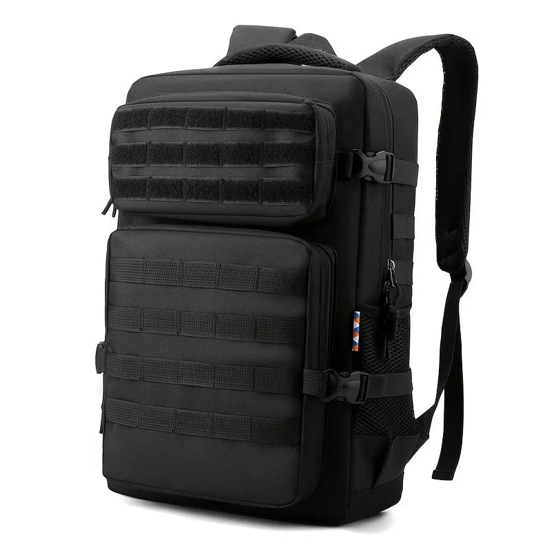 Tactical Backpack Multi-Layer Camping Black-0