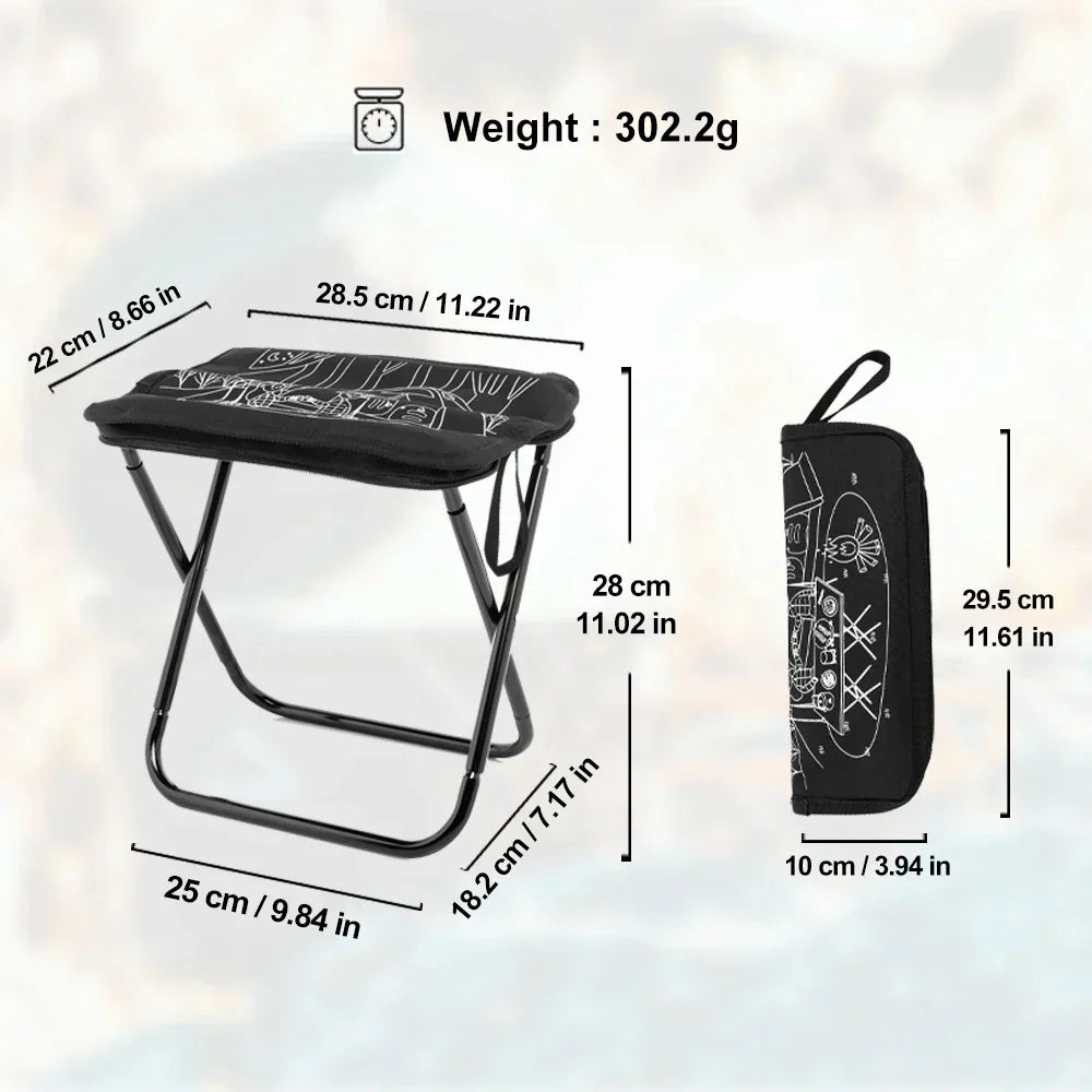 Camping Stool Foldable Chair-1