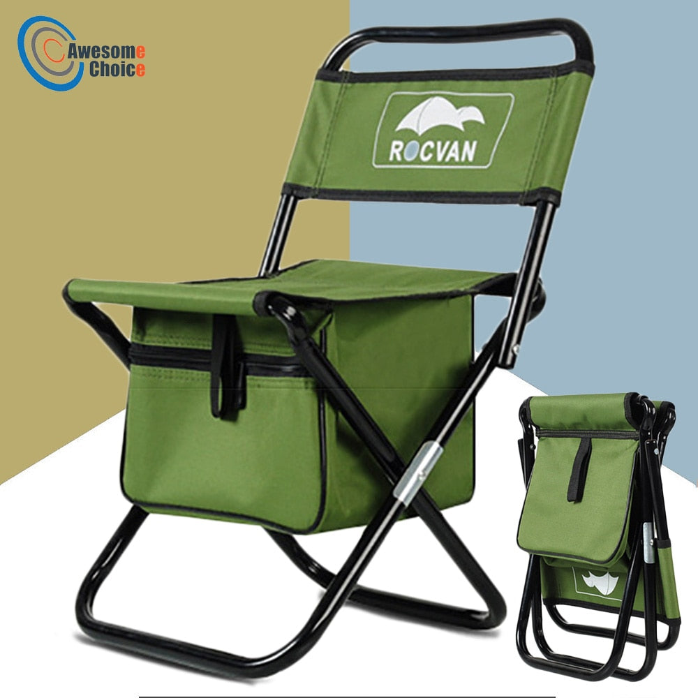 Foldable Fishing Chair Backrest Backpack Camouflage Portable Fishing Equipment Fishing Bag And Chair-2