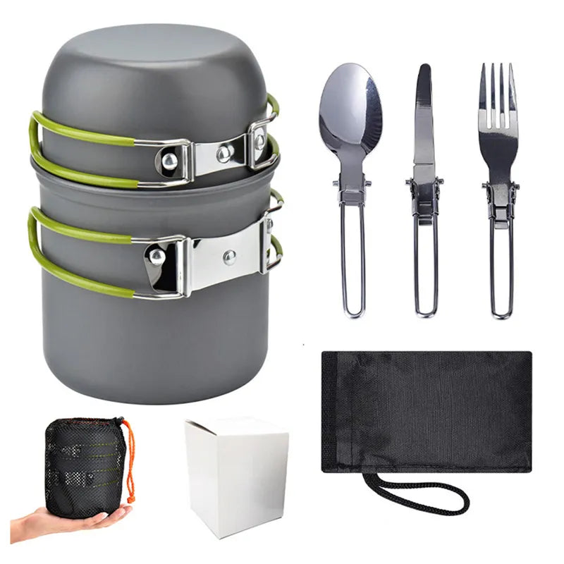 Portable Camping Cookware Set-0