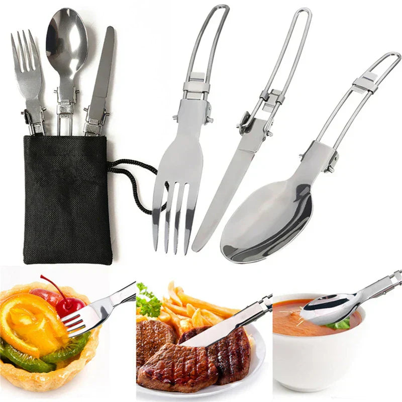 Portable Camping Cookware Set-3