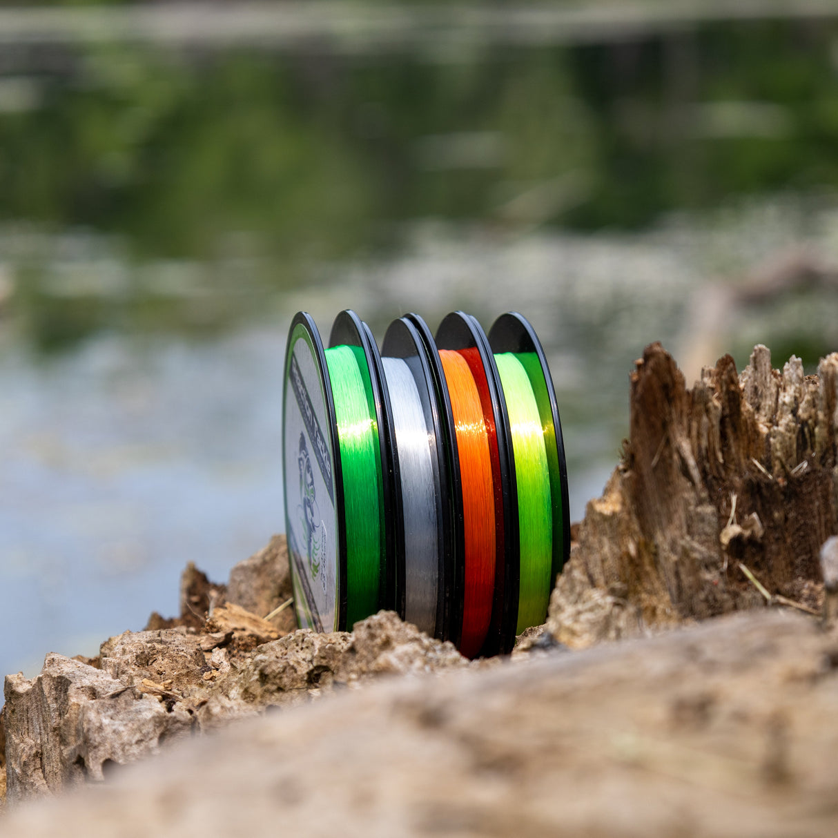 Reaction Tackle Nylon Monofilament Fishing Line 350 yard spools