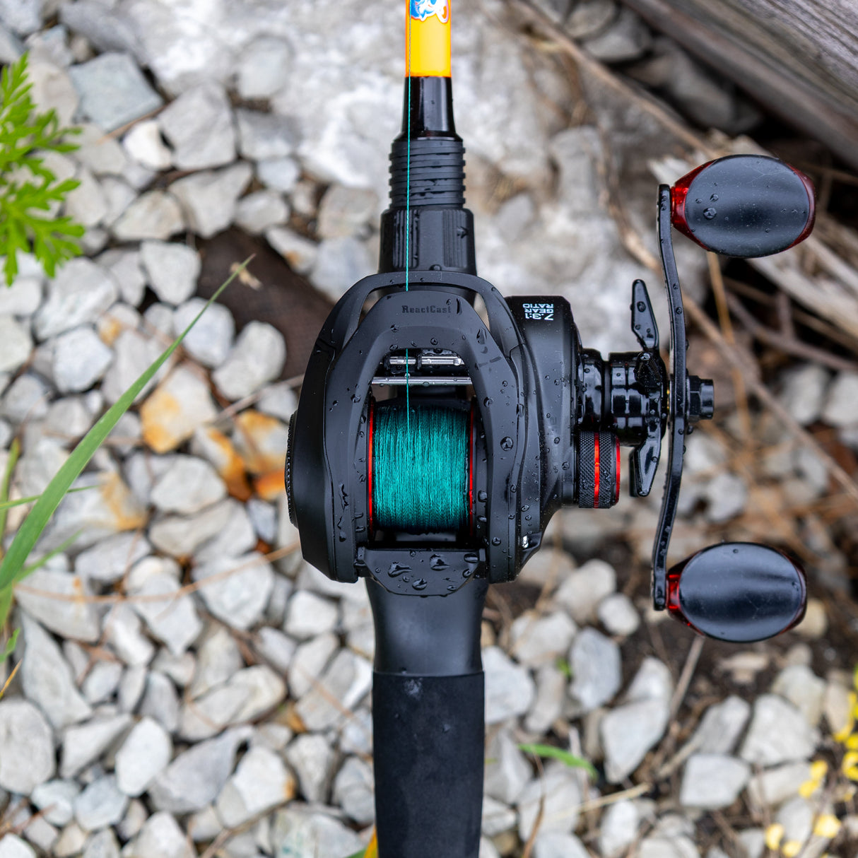 Reaction Tackle Braided Fishing Line - NO FADE Moss Green - NEW