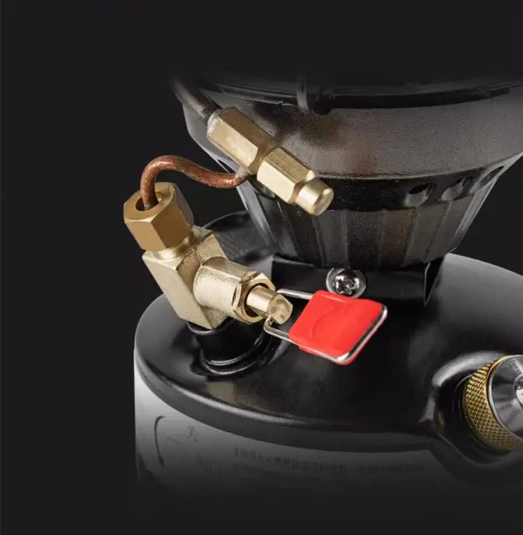 Portable Camping Gasoline Stove Black-3